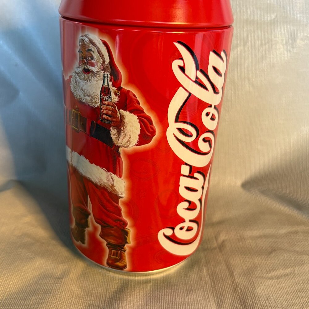 Brand new- Coca Cola- Santa- Tin Piggy Bank